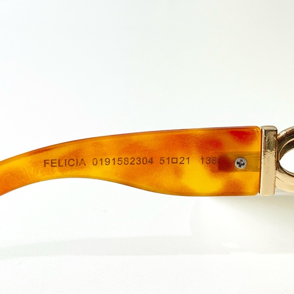 STEVE MADDEN Sunglasses Felicia Tortoise 100% UV Protection Rectangular - Picture 10 of 11